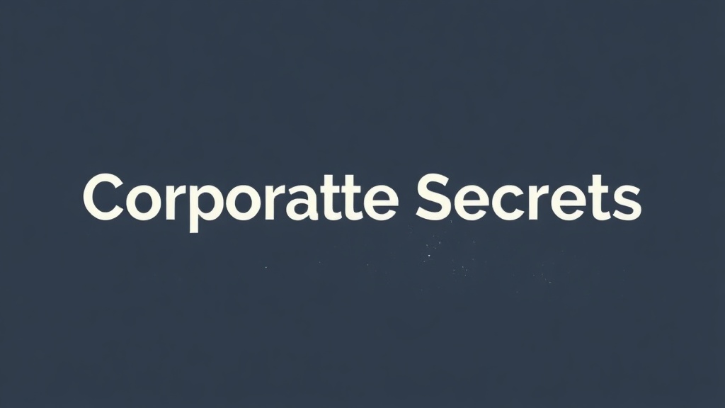 Corporate Secrets image